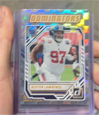 2025 Panini Donruss Dominators #DOM-DLA Dexter Lawrence — front