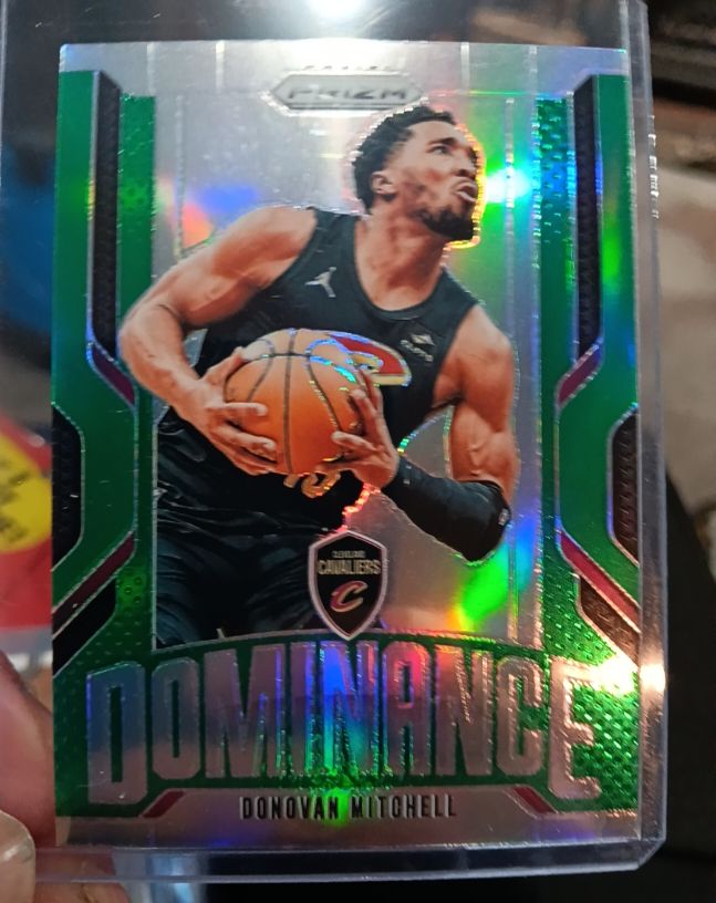 2024-25 Panini Prizm Dominance #23 Donovan Mitchell — front