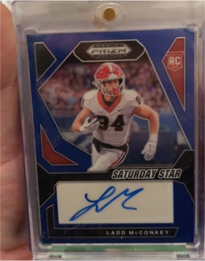 2024 Panini Prizm Draft Picks Saturday Star #Saturday Star Ladd McConkey — front