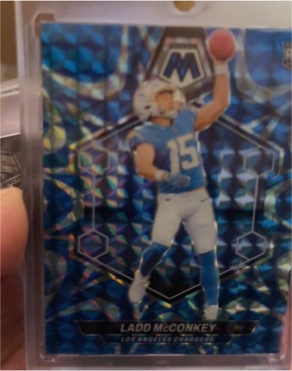 2024 Panini Mosaic #334 Ladd McConkey — front