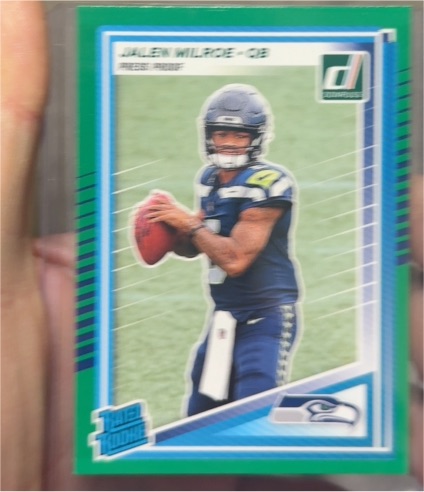 2025 Panini Donruss #307 Jalen Milroe — front
