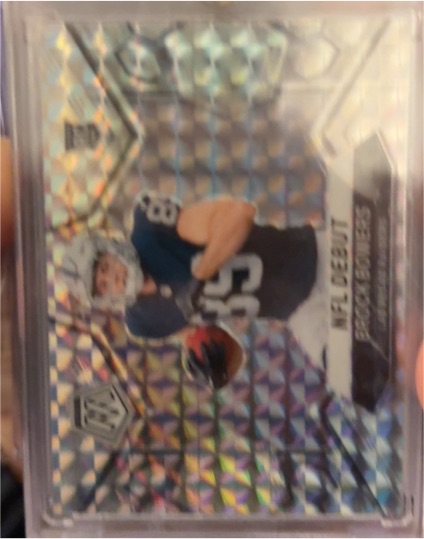 2024 Panini Mosaic - NFL Debut #286 Brock Bowers — front