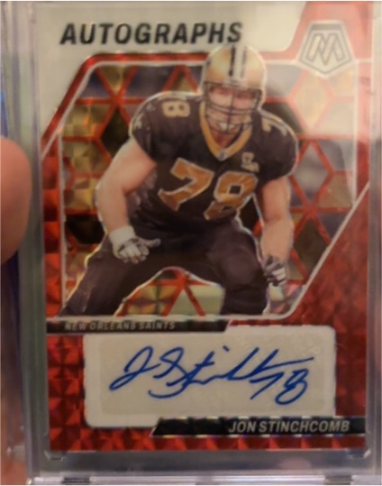 2024 Panini Mosaic Autographs #AM-JSB Jon Stinchcomb — front