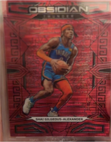 2022-23 Panini Obsidian #? Shai Gilgeous-Alexander — front
