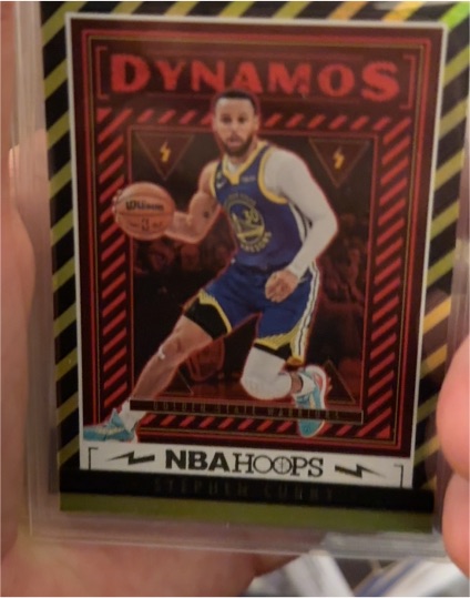 2023-24 Panini NBA Hoops #9 Stephen Curry Dynamos — front