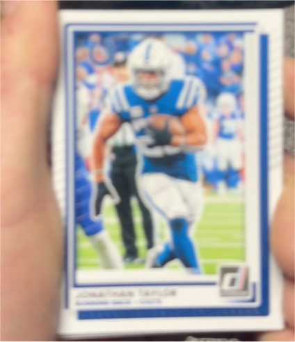 2025 Donruss #60 Jonathan Taylor Indianapolis Colts — front