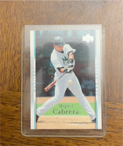 2007 Upper Deck #706 Miguel Cabrera — front
