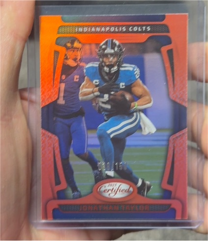 2025 Panini Certified #151 Jonathan Taylor — front