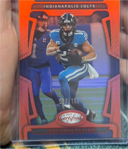 2025 Panini Certified #unknown Jonathan Taylor — front