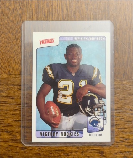 2001 Upper Deck Victory #416 LaDainian Tomlinson — front