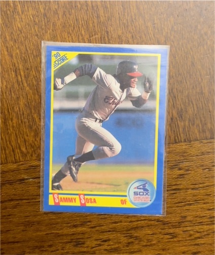1990 Score #558 Sammy Sosa — front