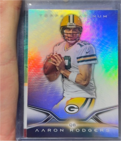 2014 Topps Platinum #43 Aaron Rodgers — front