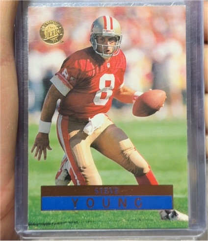 1996 Fleer Ultra #147 Steve Young — front
