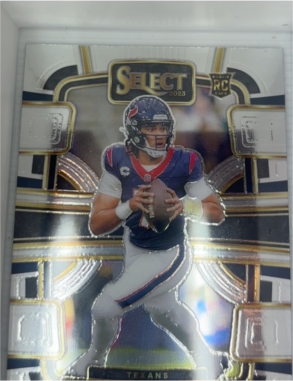 2023 Panini Select Die-Cut Silver Prizm #41 C.J. Stroud — front