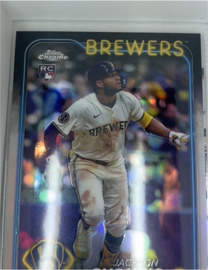 2024 Topps Chrome Update #USC18 Jackson Chourio — front