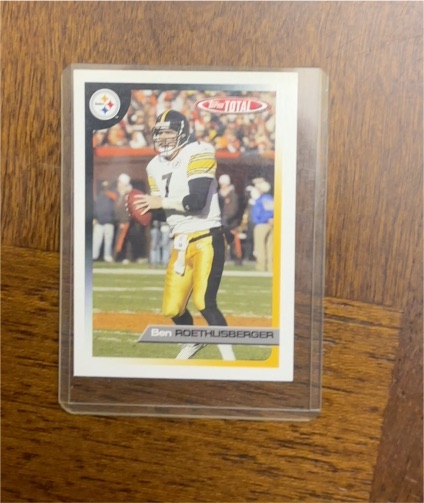 2005 Topps Total #98 Ben Roethlisberger — front