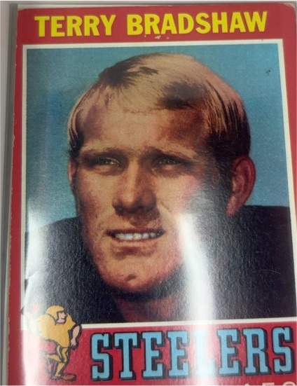 1971 Topps #156 Terry Bradshaw — front