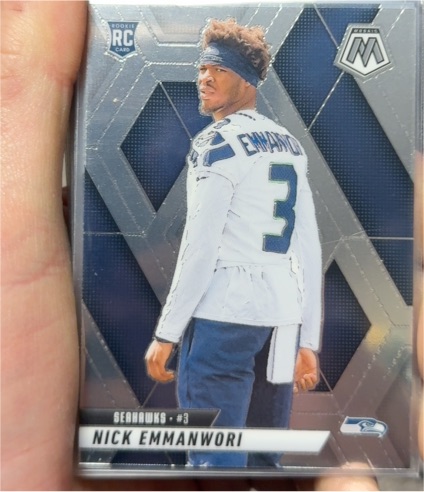 2025 Panini Mosaic #321 Nick Emmanwori — front