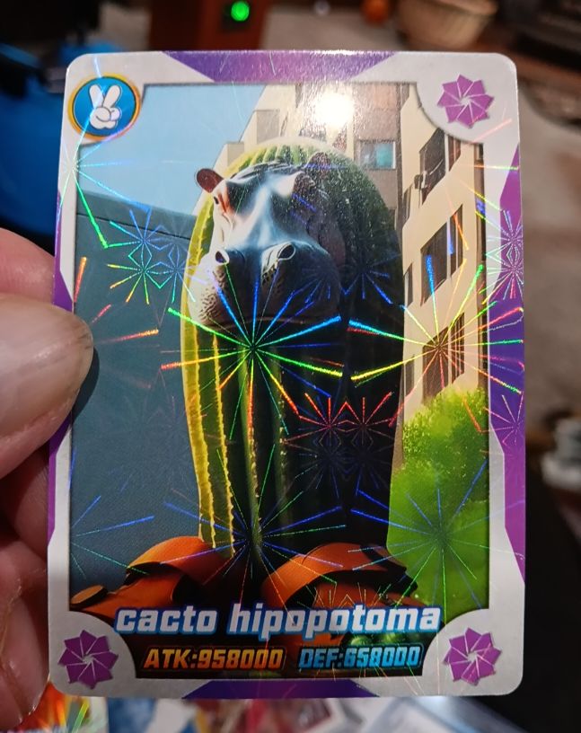 2025 Italian Brainrot Card Game Cacto Hippotoma — front