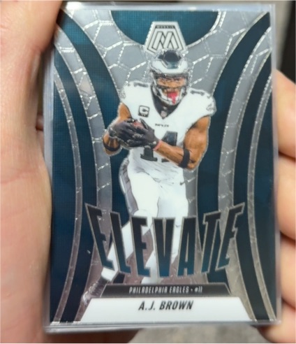 2025 Panini Mosaic #16 A.J. Brown Elevate — front