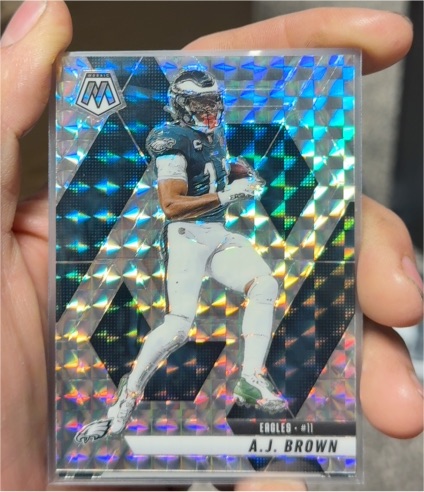 2021 Panini Mosaic #11 A.J. Brown — front