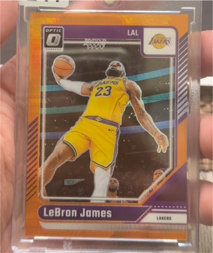 2024-25 Panini Donruss Optic #148 LeBron James — front