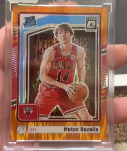 2024-25 Panini Donruss Optic #271 Matas Buzelis — front
