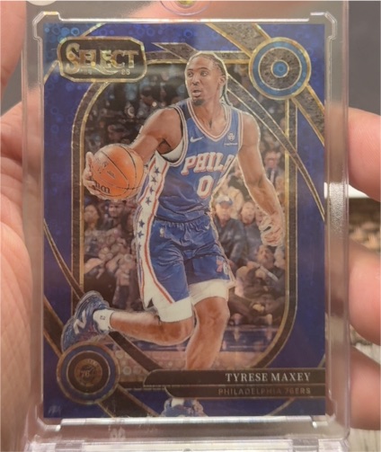 2024-25 Panini Select Courtside #243 Tyrese Maxey — front