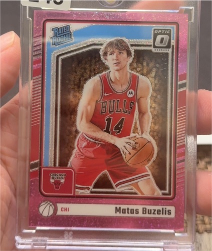 2024-25 Panini Donruss Optic #271 Matas Buzelis — front