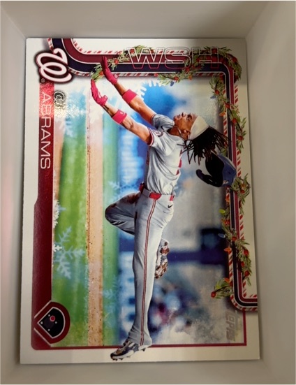2025 Topps Holiday #H146 CJ Abrams — front