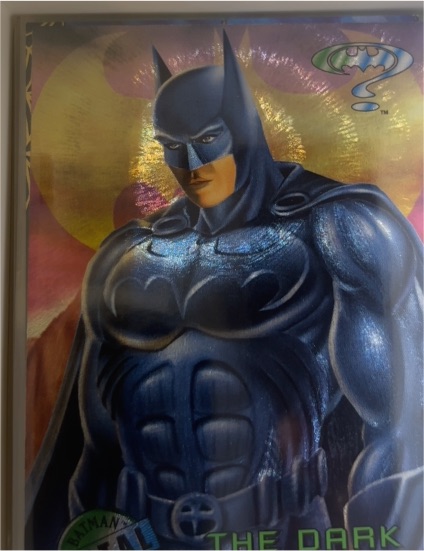 1995 Fleer Metal Batman Forever #35 The Dark Knight — front