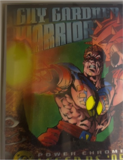 1995 SkyBox DC Legends Power Chrome #44 Guy Gardner Warrior — front