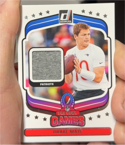 2025 Panini Donruss Pro Bowl Games #PBM-DME Drake Maye — front
