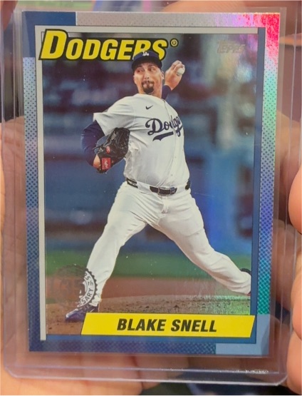 2025 Topps Update #U90-4 Blake Snell — front