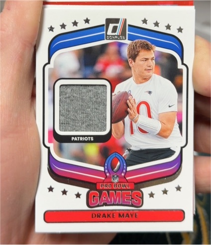 2025 Donruss Pro Bowl Games #PBM-DME Drake Maye — front