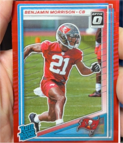 2025 Donruss #361 Benjamin Morrison — front