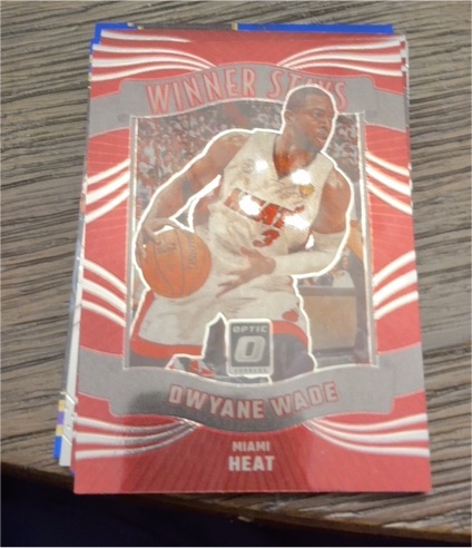 2023-24 Panini Donruss Optic #20 Dwyane Wade Winner Stays — front