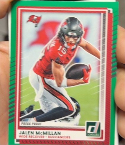 2025 Panini Donruss #224 Jalen McMillan — front
