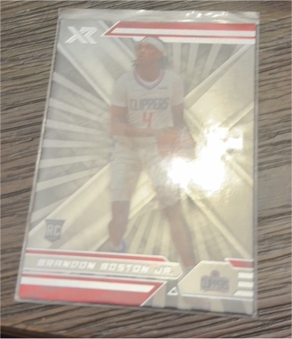 2020 Panini XR #RC Brandon Boston Jr. — front
