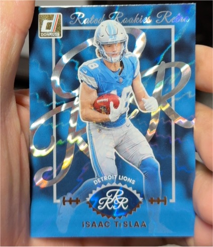 2025 Donruss Rated Rookies Retro #6 Isaac Teslaa — front