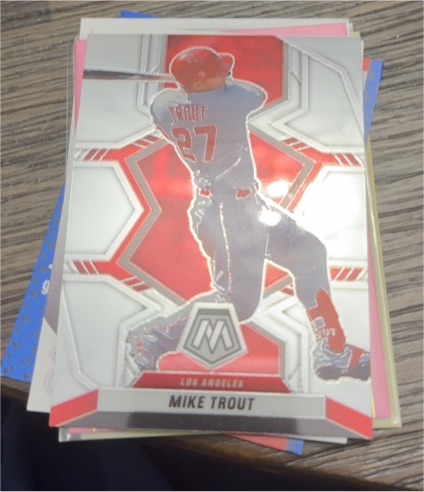 2022 Panini Mosaic #98 Mike Trout — front