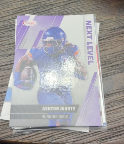 2025 Sage High Series Next Level Purple #111 Ashton Jeanty — front
