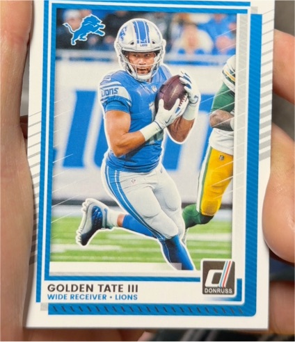 2025 Donruss #174 Golden Tate III — front