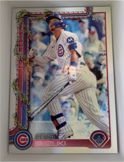 2025 Topps Holiday #H89 Seiya Suzuki — front