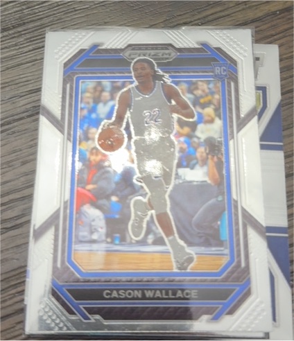 2023-24 Panini Prizm #12 Cason Wallace — front