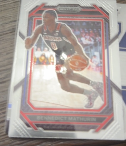2023 Panini Prizm Draft Picks Bennedict Mathurin — front
