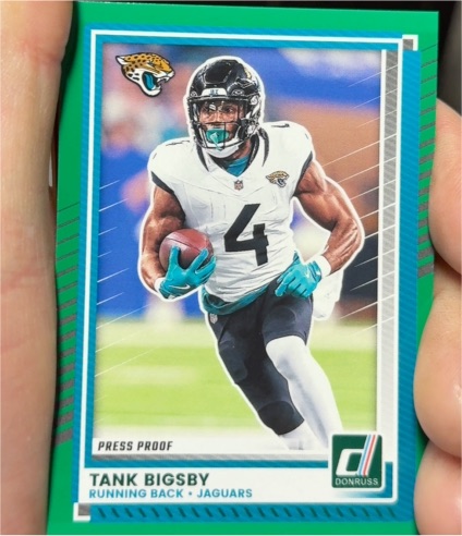 2025 Donruss #290 Tank Bigsby — front