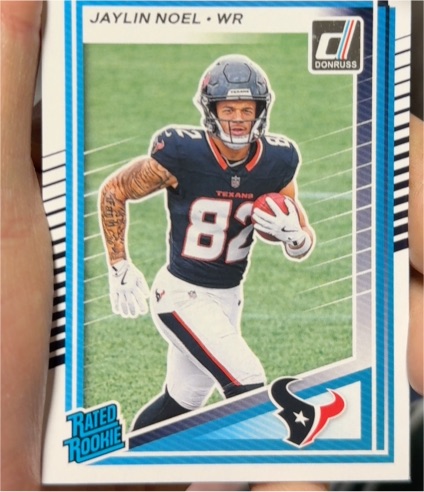 2025 Donruss #324 Jaylin Noel — front