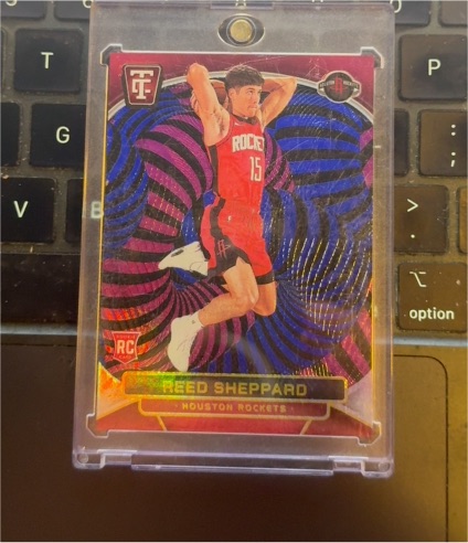 2023-24 Panini Prizm #15 Reed Sheppard — front