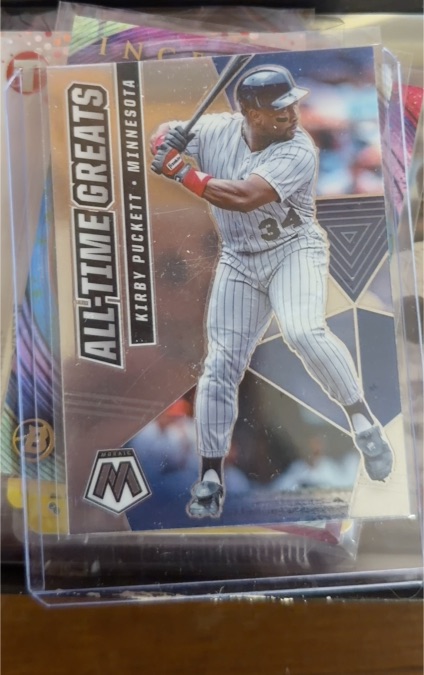 2021 Panini Mosaic All-Time Greats #ATG8 Kirby Puckett — front
